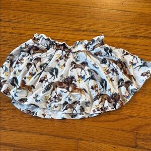 Posh Peanut Horse Print Skirt